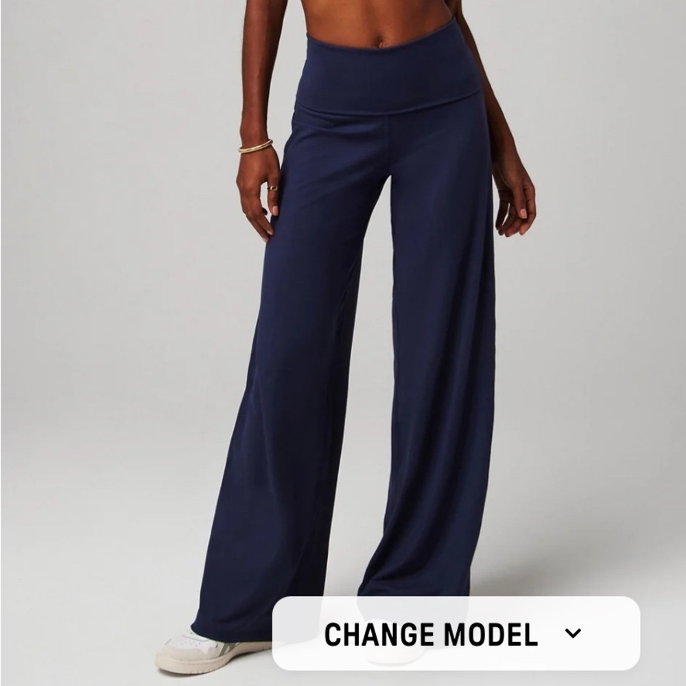 Pure Lux High waisted fold over pant